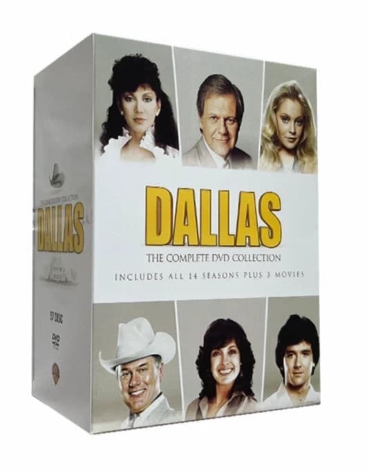 Dallas: The Complete TV Series Season 1-14+3 Movies (DVD 57-Disc Set) Sealed
